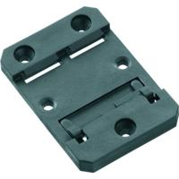 Weidmüller MTA 45 BK Montageadapter Zwart (l x b x h) 68 x 48 x 8 mm 30 stuk(s) - thumbnail