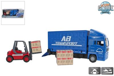 MAN vrachtwagen 17cm + vorkheftruck 10cm MAN vrachtwagen 17cm + vorkheftruck 10cm
