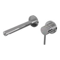 BRAUER Stripe Inbouw Wastafelmengkraan - rechte uitloop en rozetten - model A1 - chroom 5-CE-331 - thumbnail