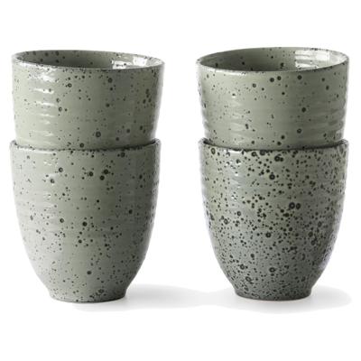 HKliving Gradient Ceramics Mok Set van 4