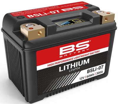 BS-BATTERY lifepo4 batterij "bsli-07". battery li07 bs lithium