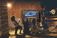 Celexon 1090269 Oprolbaar projectiescherm (statief) 176 x 132 cm Beeldverhouding: 4:3 - thumbnail