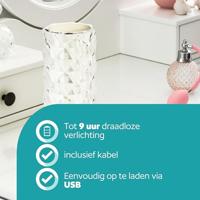 Eglo Oplaadbare tafellampLucignano transparant - 75816 - thumbnail