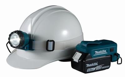 Makita DEBDML800 Hoofdlamp LED 2000lx 14,4V / 18V