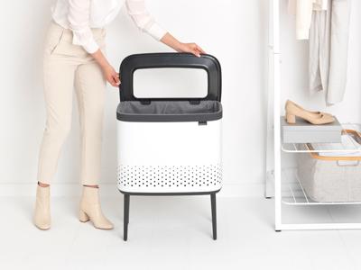 Brabantia Bo wasbox 60 liter white Brabantia Bo wasbox 60 liter white