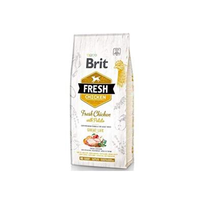 Brit Great Life Adult verse kip met aardappelen hondenvoer 2 x 12 kg