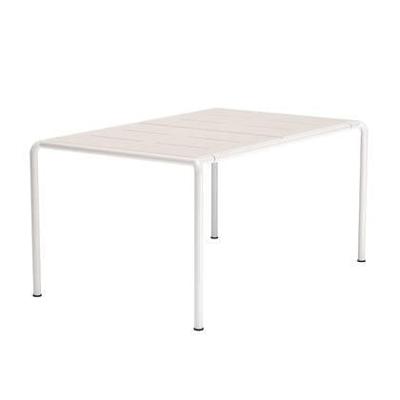 Houe Avanti tuintafel 153x98 cm Muted White Aluminium