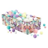Creativ Company Https://www.cchobby.nl/pompons-d-15-40-mm-glitter-ca-400-stuk-pastelkleuren-400-gr-1-doos - thumbnail