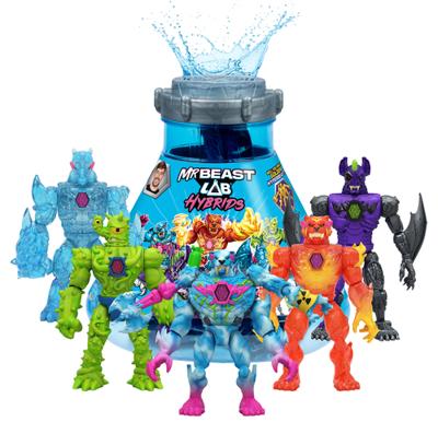 MrBeast Lab Hybrid hyper fusion actiefiguren