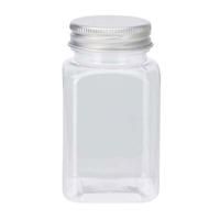 Plastic Opbergpotjes met Deksel, 4st. - thumbnail