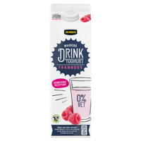 Jumbo Drinkyoghurt Framboos 0% Vet 1 L - thumbnail