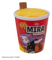 KPop Demon Hunters Squishy Anti Stress Figure Mira Spice Queen Noodles - thumbnail