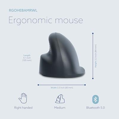 R-Go Tools HE Mouse Verticale muis R-Go HE Basic, ergonomische muis, medium (handlengte 165-185mm), - thumbnail