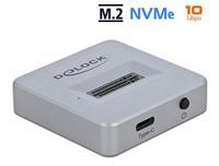 Delock 64000 USB-C M.2 PCIe NVMe Harde schijf-dockingstation - thumbnail
