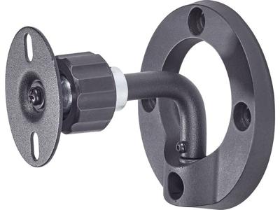 SpeaKa Professional Luidspreker-wandbeugel Kantelbaar en zwenkbaar Afstand tot de muur (max.): 9.4 cm Zwart 1 paar