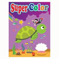 Boek Specials Nederland BV Super color kleurboek, 192 pagina's - thumbnail