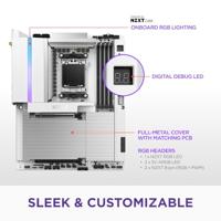 Moederbord AMD NZXT N9 X870E Extreme - Matte White - thumbnail