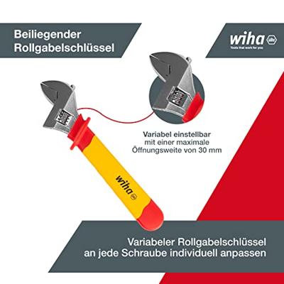 Wiha 43022 | Steeksleutelset | Geïsoleerd | 6-32 mm - 43022