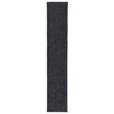 Droogloopmat 100x500 cm antracietkleurig