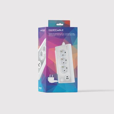 Strip 3 Tomas Schuko NANOCABLE 10.37.0013-W