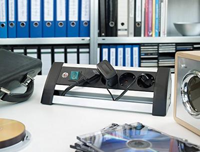 4-voudige contactdoos met kinderbeveiliging