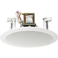 Monacor EDL-26 PA-inbouwluidspreker 10 W 100 V Wit 1 stuk(s) - thumbnail