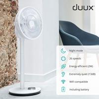 Duux ventilator Whisper Flex Smart inclusief batterij (Wit) - thumbnail