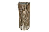 Decostar Hanglamp solar LED Fadime L 55 cm naturel - thumbnail