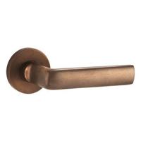 Artitec Deurkruk op rozet Padania/Vivo messing antiek brons - thumbnail