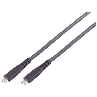 BKL Electronic 10080127 USB-C ® verbindingskabel, USB4 gen 3x2, 240W, 0,25m 1 stuk(s)