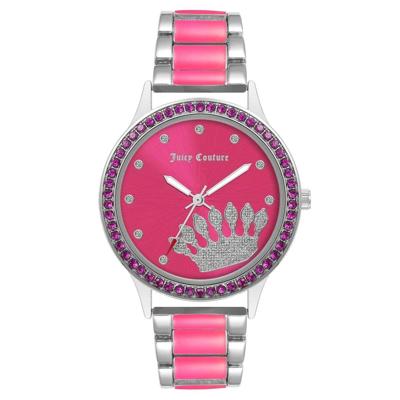 Juicy Couture JC1335SVHP (Ø 38 mm) Dames horloge