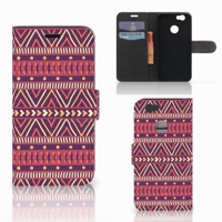Huawei Nova Telefoon Hoesje Aztec Paars - thumbnail