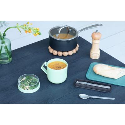 Brabantia Make & Take soepbeker 0,6 liter, kunststof jade green - thumbnail