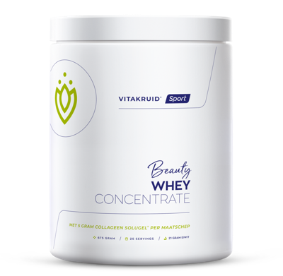 Vitakruid Beauty Whey protein met 5 gr Collageen Solugel®