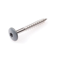 Dak&Gevel Kleurkopschroef Rvs-A2 Grijs Ral7012 4.8X38 | 50 stuks - 6304.30.37526 - thumbnail