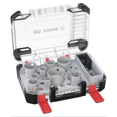 Bosch Accessories 2608594425 2608594425 Gatenzaagset 20 mm, 22 mm, 25 mm, 32 mm, 35 mm, 40 mm, 44 mm, 51 mm, 60 mm, 64 mm, 76 mm 1 stuk(s)