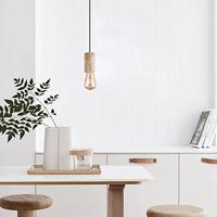 Home sweet home hanglamp Billy small - houten tak - thumbnail