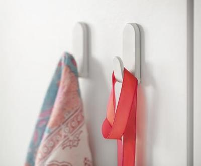 Deurhanger Inofix taga Zwart 1,5 Kg Sticker (2 Stuks)