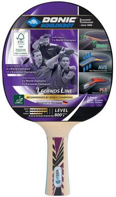 Tafeltennisracket - SCHILDKRÖT - LEGENDS 800 FSC