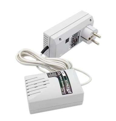 Schabus GX-D3 Gasmelder Met externe sensor werkt op het lichtnet Detectie van Kooldioxide