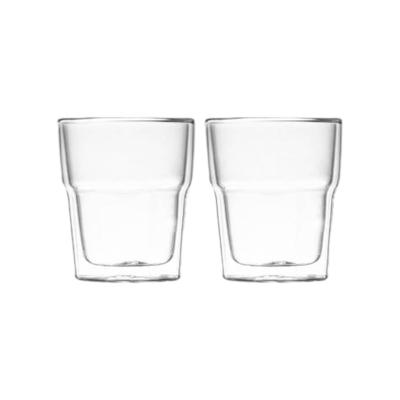 Gusta chantilly espressoglas dubbelwandig 100ml 2-pack