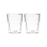 Gusta chantilly espressoglas dubbelwandig 100ml 2-pack - thumbnail
