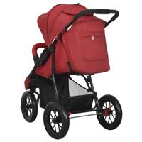 Kinderwagen staal rood - thumbnail