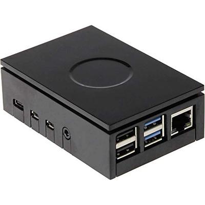4B MFG Black SBC-behuizing Geschikt voor serie: Raspberry Pi® Zwart 4B MFG Black SBC-behuizing Geschikt voor serie: Raspberry Pi® Zwart
