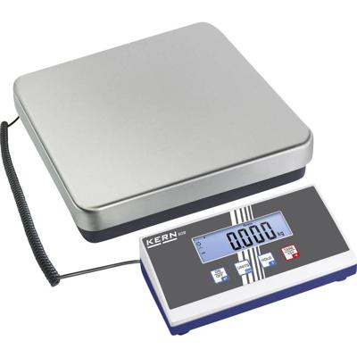 Kern EOB 35K10+C Pakketweegschaal Kalibratie (DAkkS) Weegbereik (max.) 35 kg Resolutie 10 g Zilver Kern EOB 35K10+C Pakketweegschaal Kalibratie (DAkkS) Weegbereik (max.) 35 kg Resolutie 10 g Zilver