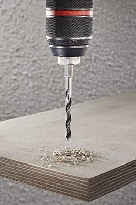 Wolfcraft Houtspiraalboorset | Zeskantschacht | Ø3-8mm | 5-delig | 1 set - 7122000