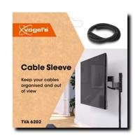 Vogel&apos;S TVA 6202 Kabelsok (100 cm) TV accessoire Zwart - thumbnail