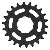 KMC tandwiel 22t zwart (chromoly) - thumbnail