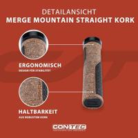 CONTEC handvatten "merge mountain straight kork" ct grips merge mountain straight cork, 140mm - thumbnail