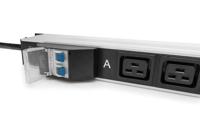 Digitus DN-95451 Stekkerdoos voor patchkast (b x h x d) 45 x 60 x 1389 mm Zwart - thumbnail